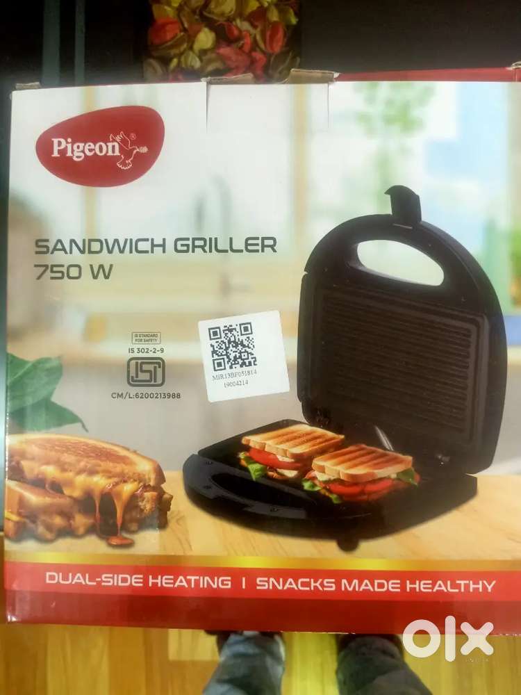 Pigeon sandwich griller new. seal pack 750watt