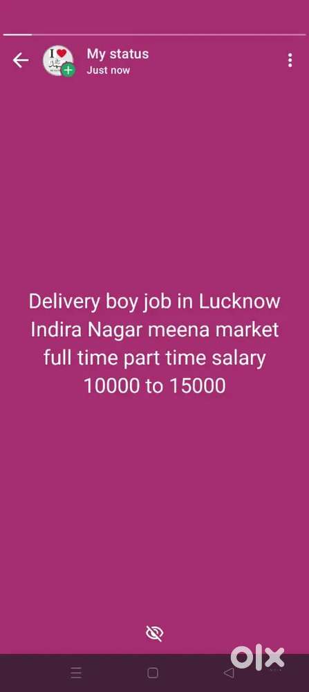 Delivery boy