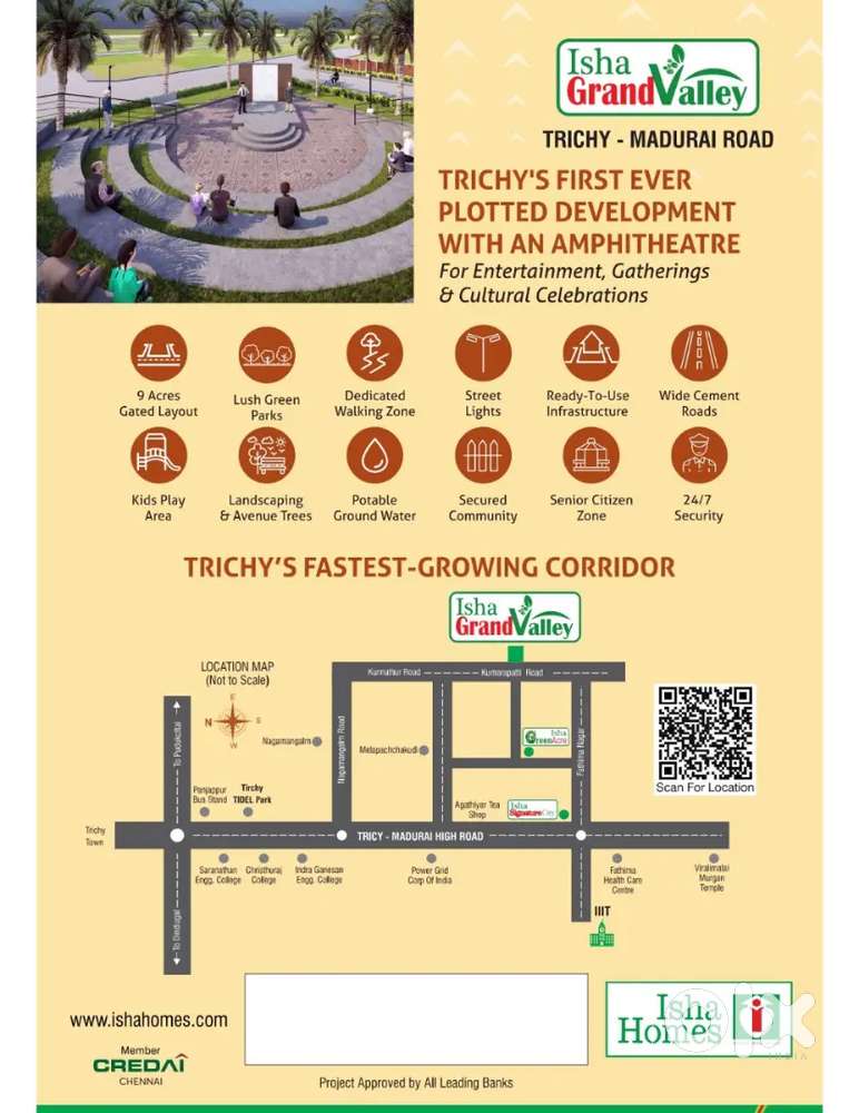 ISHA GRAND VALLEY @ Panjappur (Isha Homes Own project)