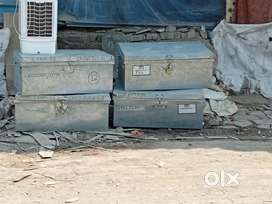 Galvarniz trunk for multi purpose storage.
