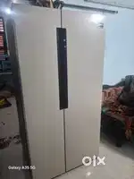 6 month used Samsung 674 l side by side inverter Wi-Fi fridge