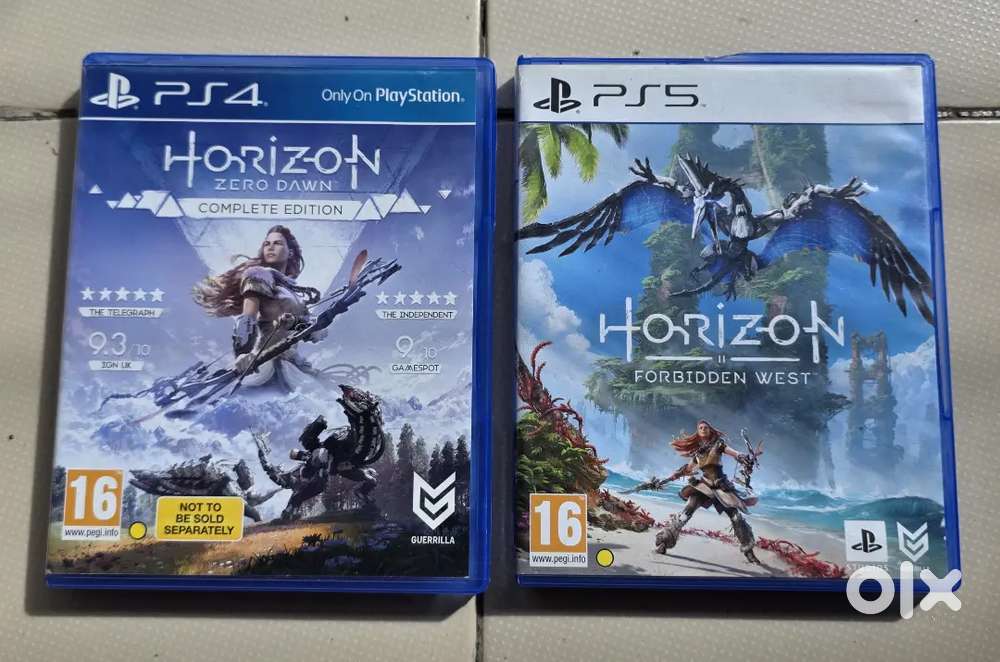 Horizon Zero Dawn and Forbidden West PS4 & PS5