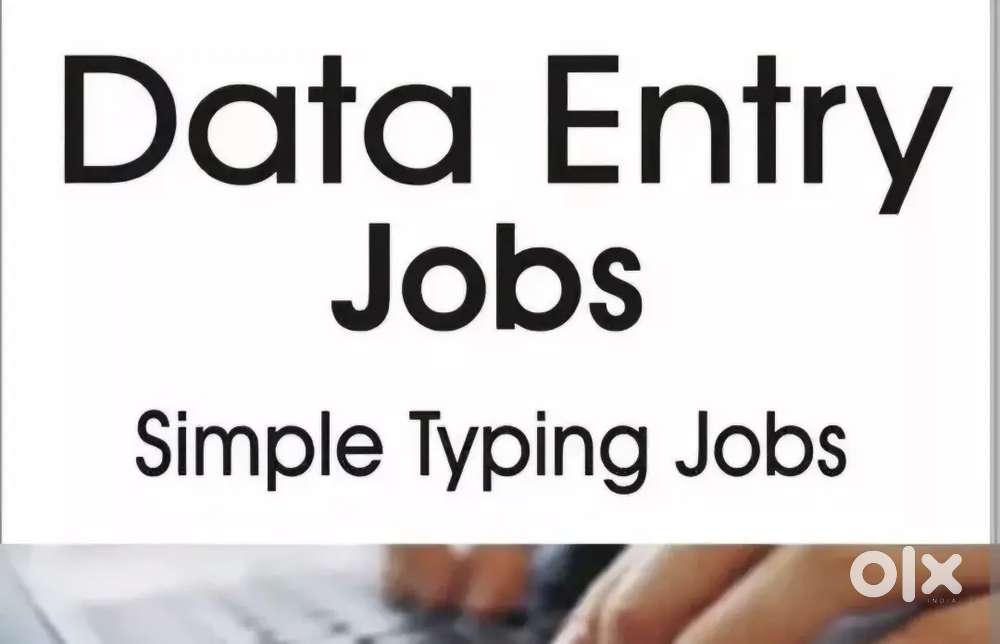 Required typist for data entry