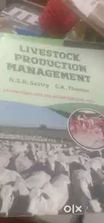 Lpm book author nsr.sastry veterinary 1st yr