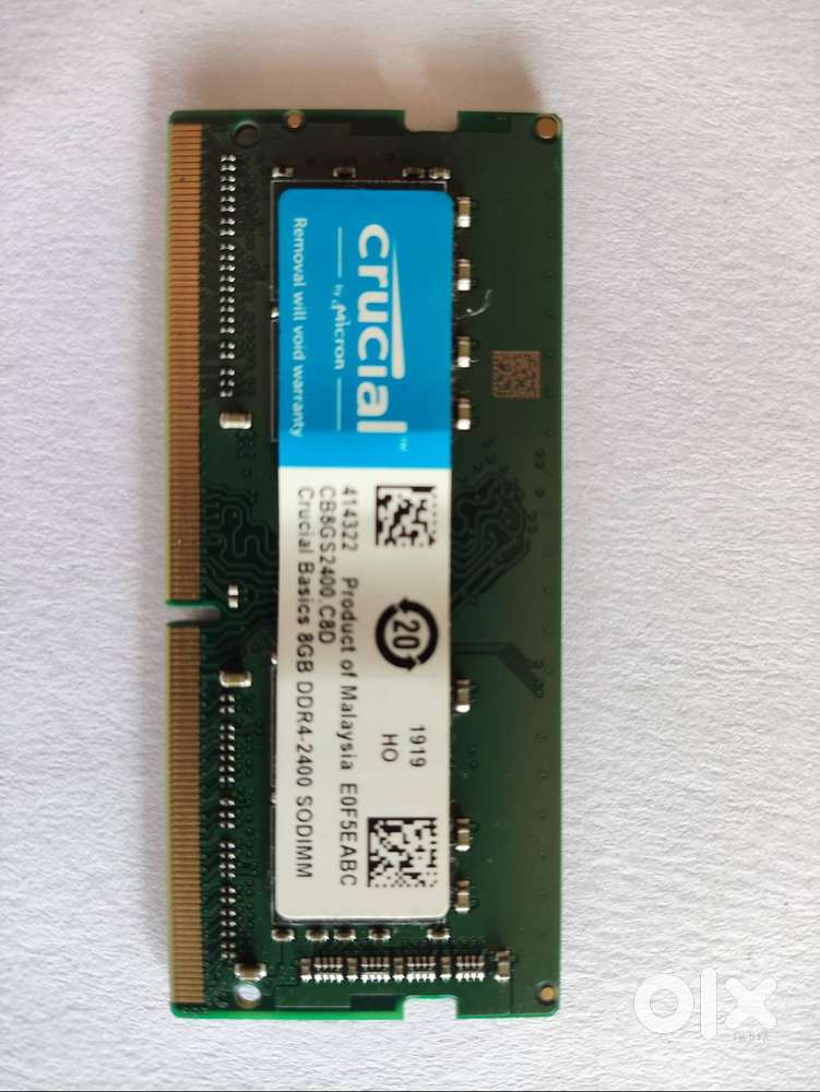 8GB Crucial DDR4 RAM