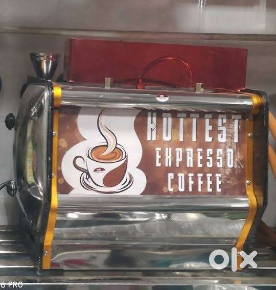 Heavy Duty 18 inch Electric and Gas Operated Indian Coffee Machine