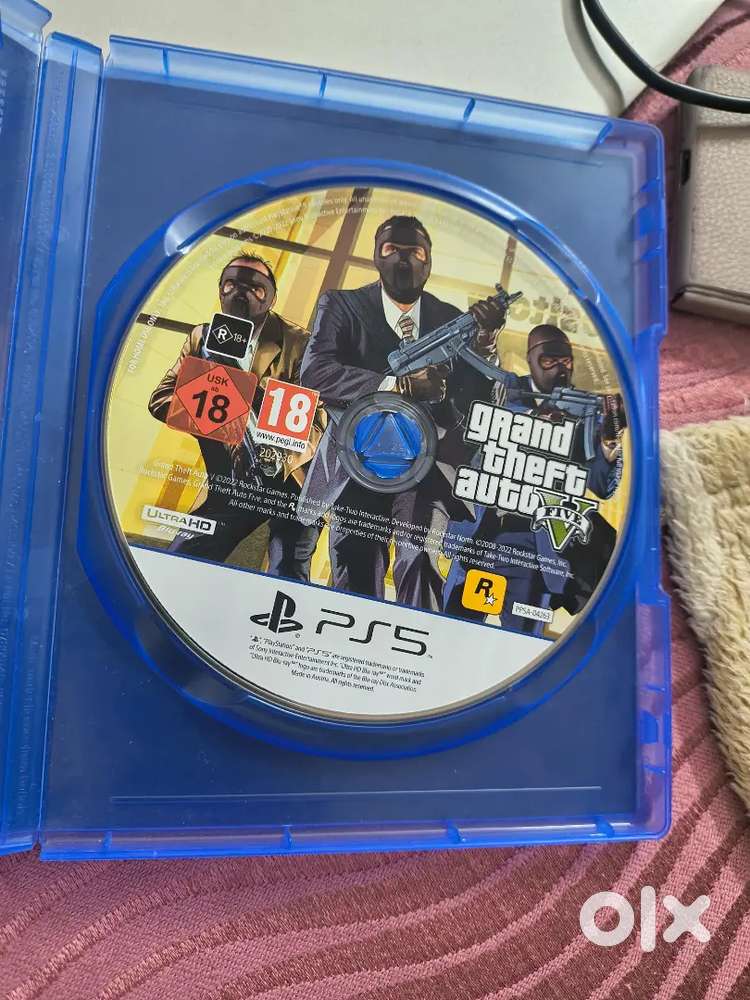 Ps5 GTAV disc ( perfect condition)