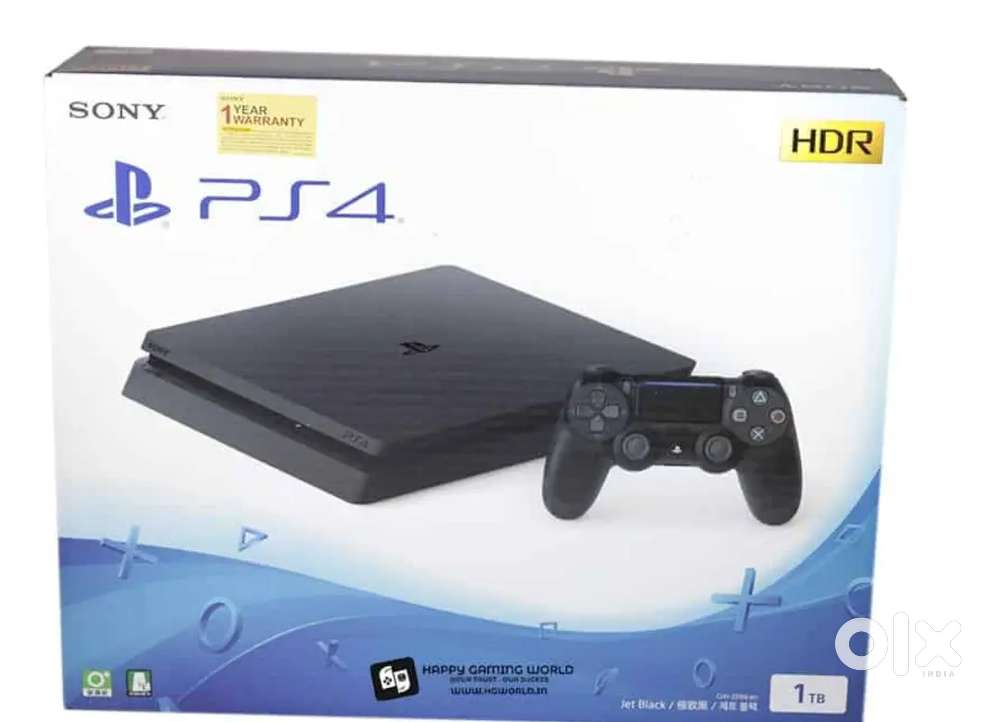 Ps4 1tb with 3 original controllers and 50 Top rated games.