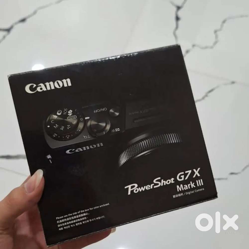 Canon Powershot G7x Mark III Black Camera