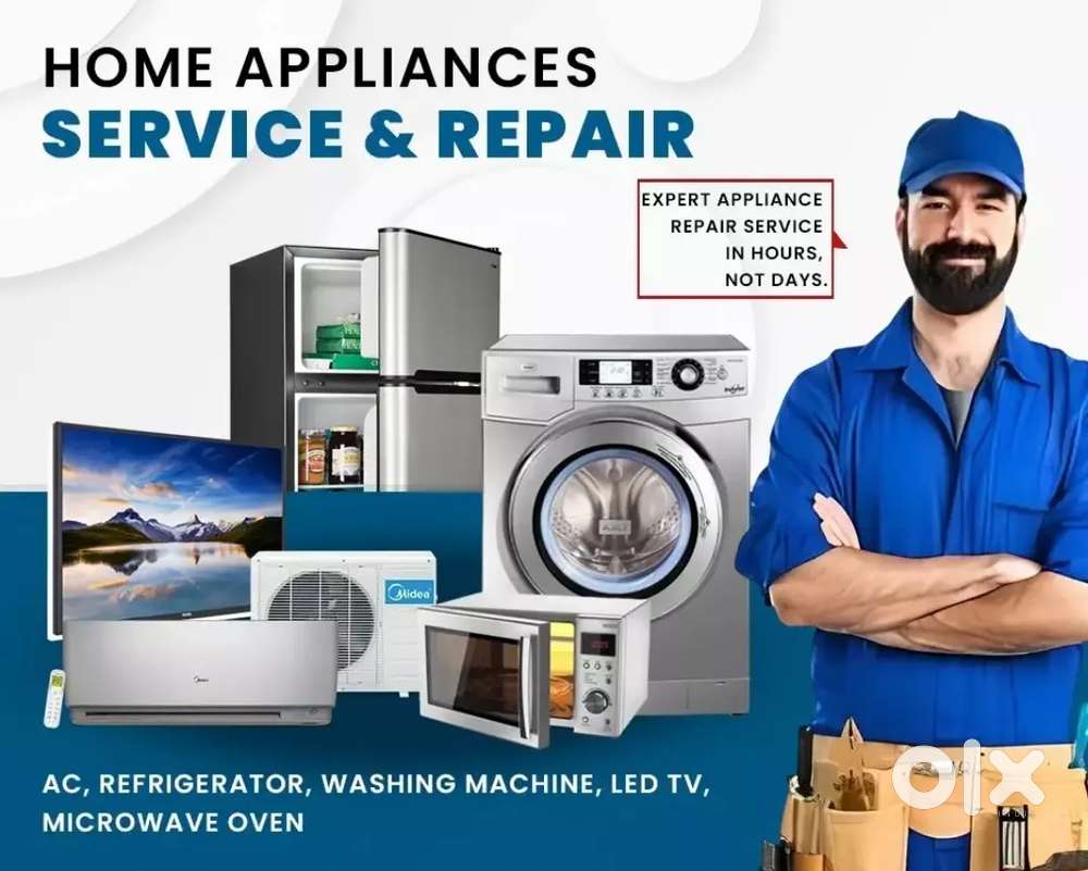Fridge, AC, Washing mashin
