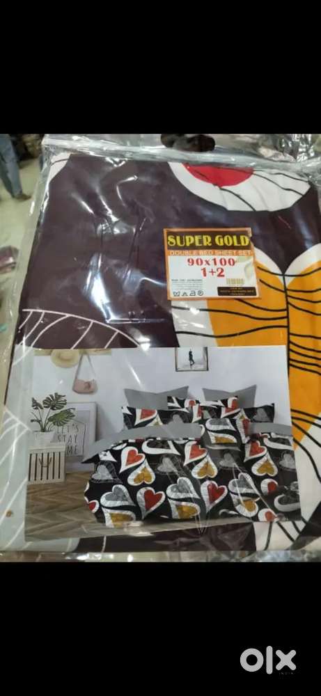 2 Double bed bedsheet brand new unused