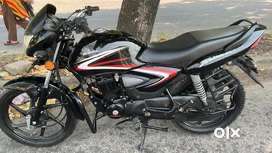 Well maintained motocycle