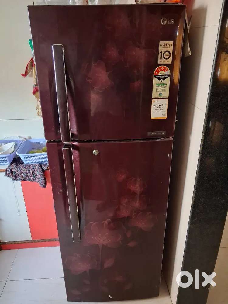 Lg double door frost free refrigerator