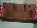 Sofa cumbed with big size cushions