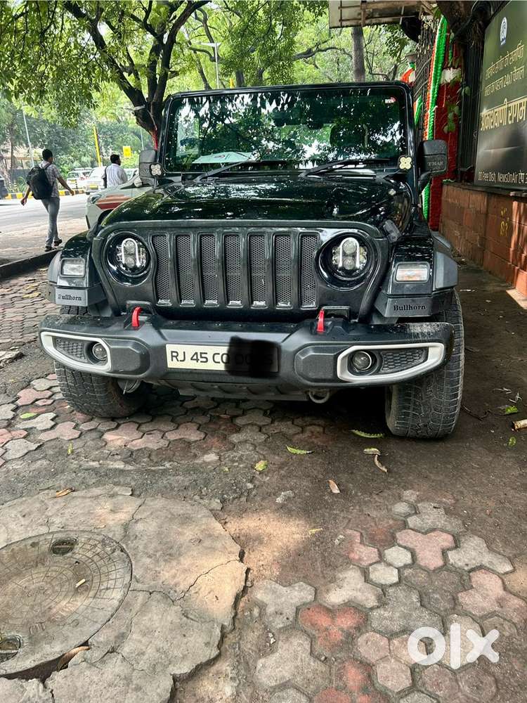 Mahindra Thar 4*4 top model black colour fully modified