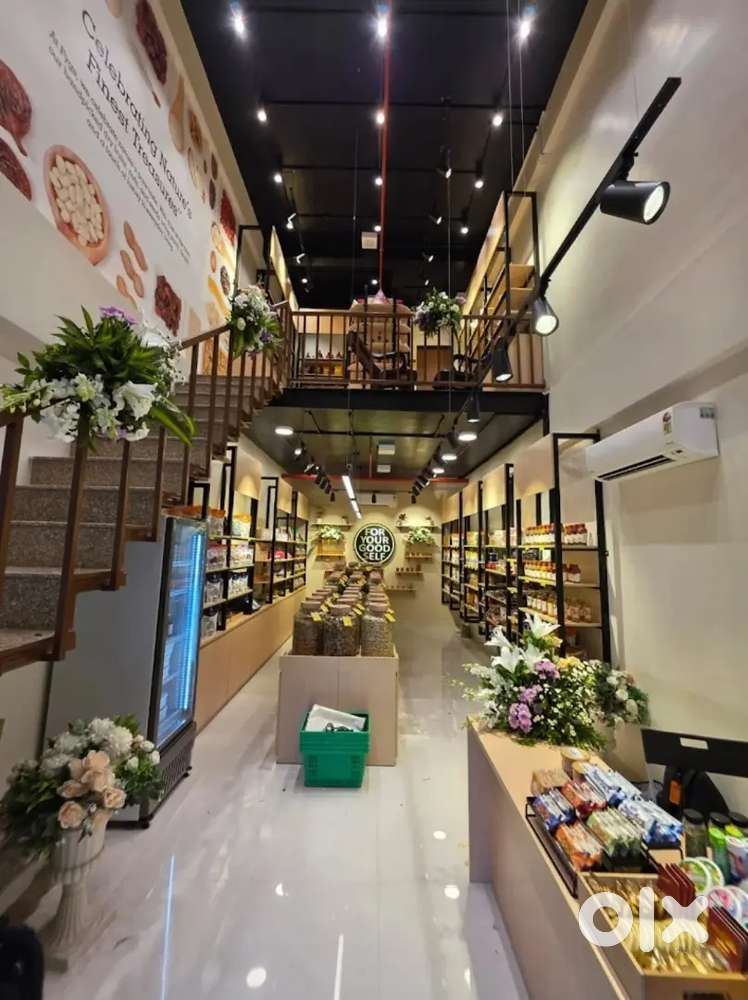 Female store manager for premium Dryfruits and gourmet shop