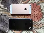 iPhone 7(black) (128gb) + iPhone SE(Rose gold)(2016) (32gb)