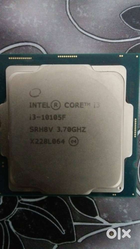 Intel Core i3-10105F Processor – 10th Gen  Perfect Working  Ideal fo