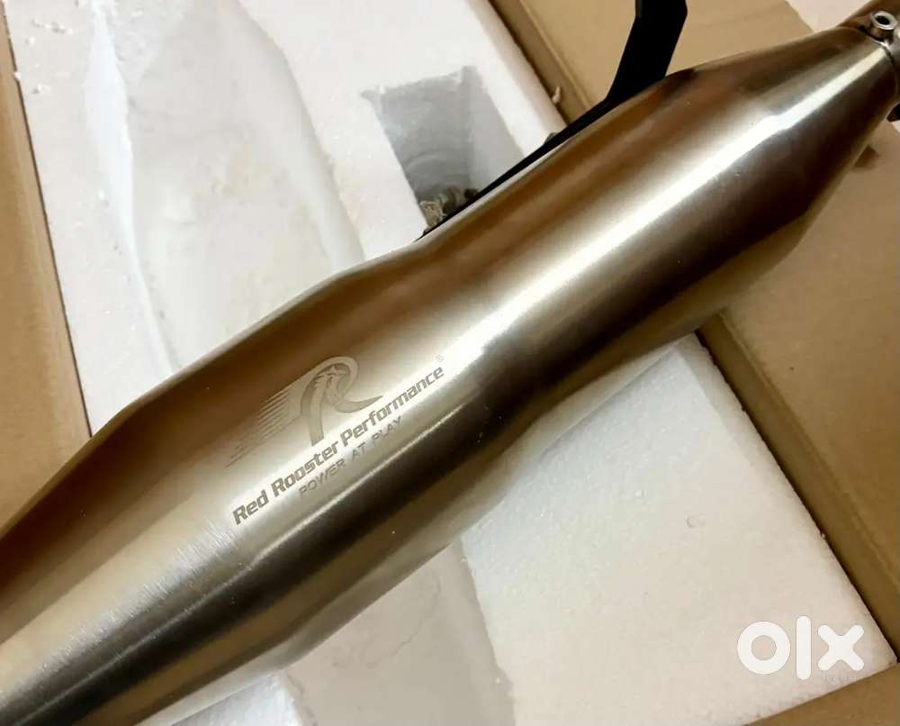 Red Rooster performance blaze exaust for triump T4 & speed 400