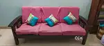 SOFA SET, DINING CHAIRS, TV STAND, BALCONY TEAPOY