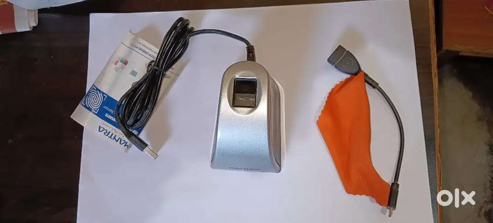 Mantra MFS 100 Fingerprint scanner,with lifetime rd service installed