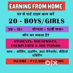 Work From Home (घर बैठे काम करें)