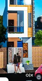 2 bhk house at 40 feet road near AB road in rau