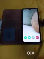 Samsung's a12 with flip cover