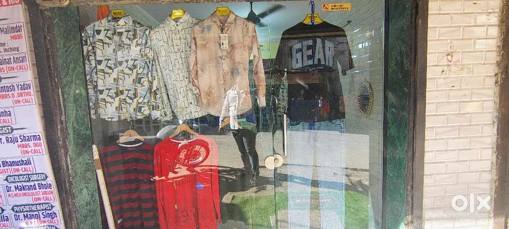 Men's wear clothing store