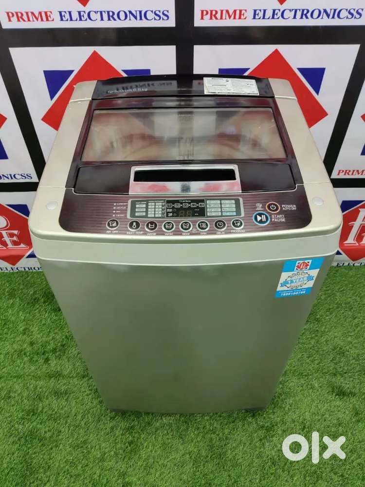 -*$ LG Maron and silver turbo drum very less used machine ;;/