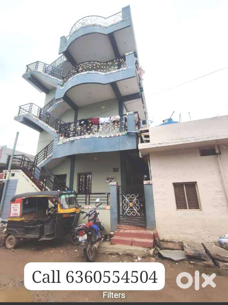 Semi furnished House for rent in Ganesh Nagar near to all convinience