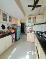 Semi furnished 1BHK flat for Sale in Porwal road Lohegaon.