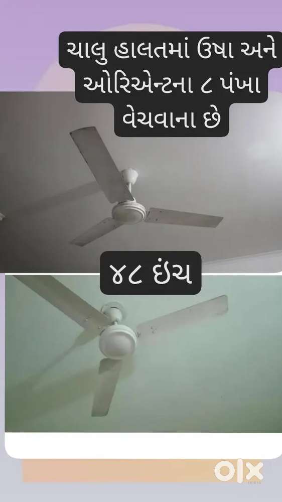 Celing fan fix 999rs each
