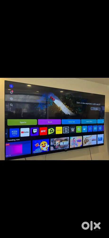 Samsung 50 inch smart  4k hdr led tv