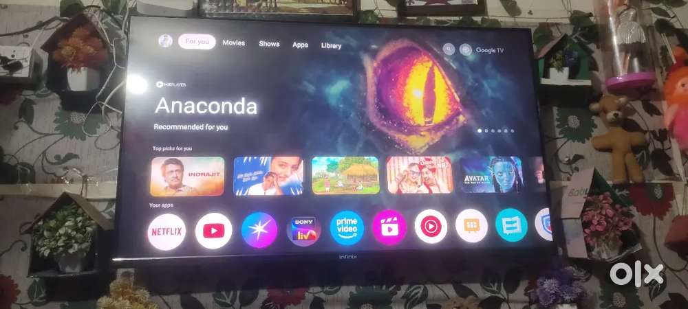 109 cm (43 inch) QLED Full HD Smart Google TV