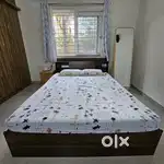Queen Size Mattress + Bed Frame + Bed Sheet set