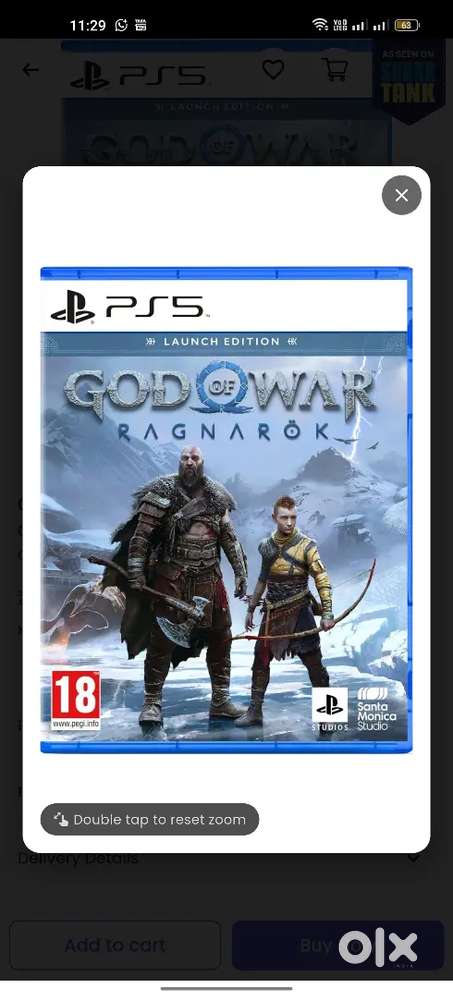 God of War PS5 CD