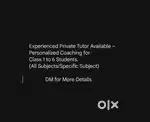 Private Tutor for Class 1st to 6th Students