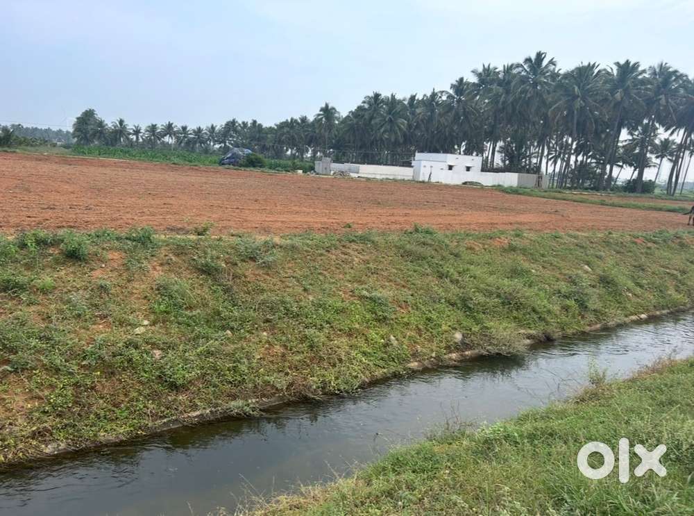3 side road base land sale / farm land