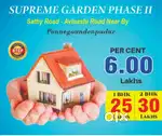 DTCP RERA PLOTS AND VILLA SALE AT SATHY ROAD NEAR BY