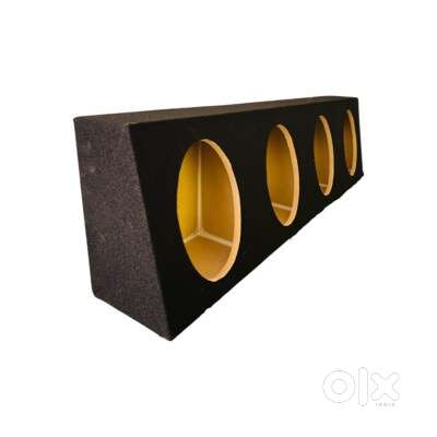 Oval speaker box make hevy mdf new box