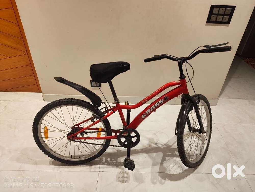 Kross Spider bicycle red