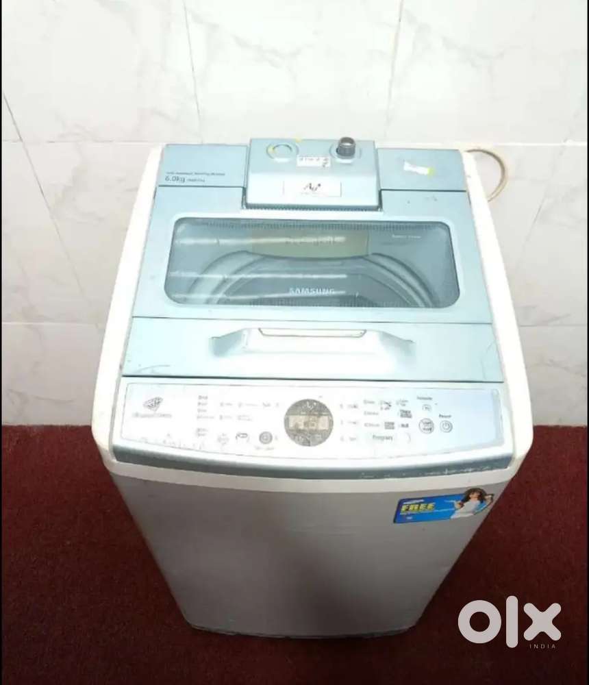 Top load Samsung ag+ blue top with silver body fully automatic  W/M