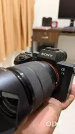Sony a7iii with kit lens
