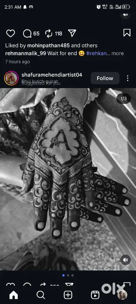 Mehndi lagana ho to contact karo