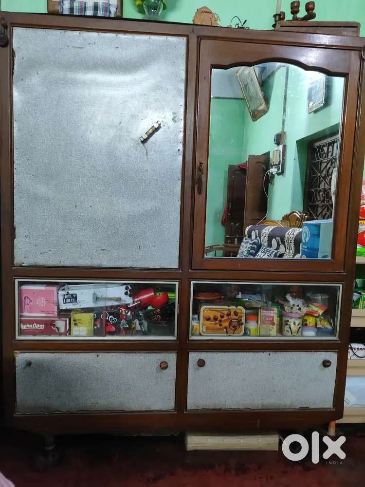 Wooden wardrobe