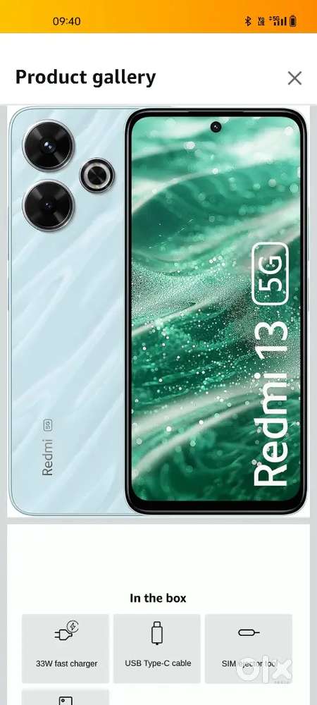 Redmi 13 5g phone 8/128