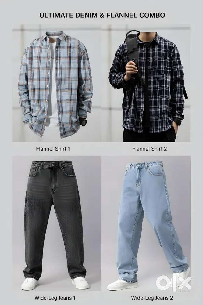 Mens Combo Jeans and Shirt