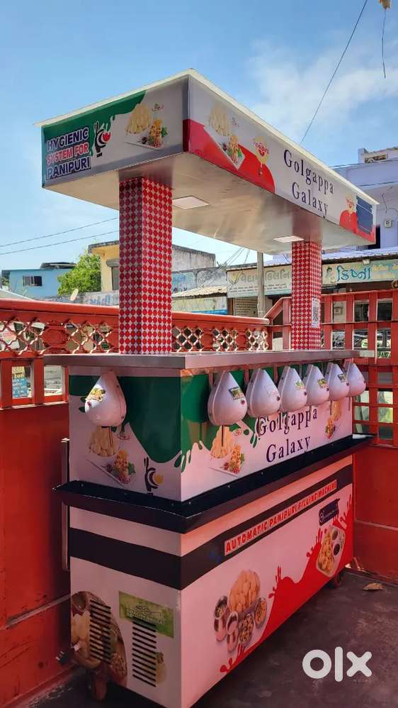 Pani puri 8 nozzle filling machine