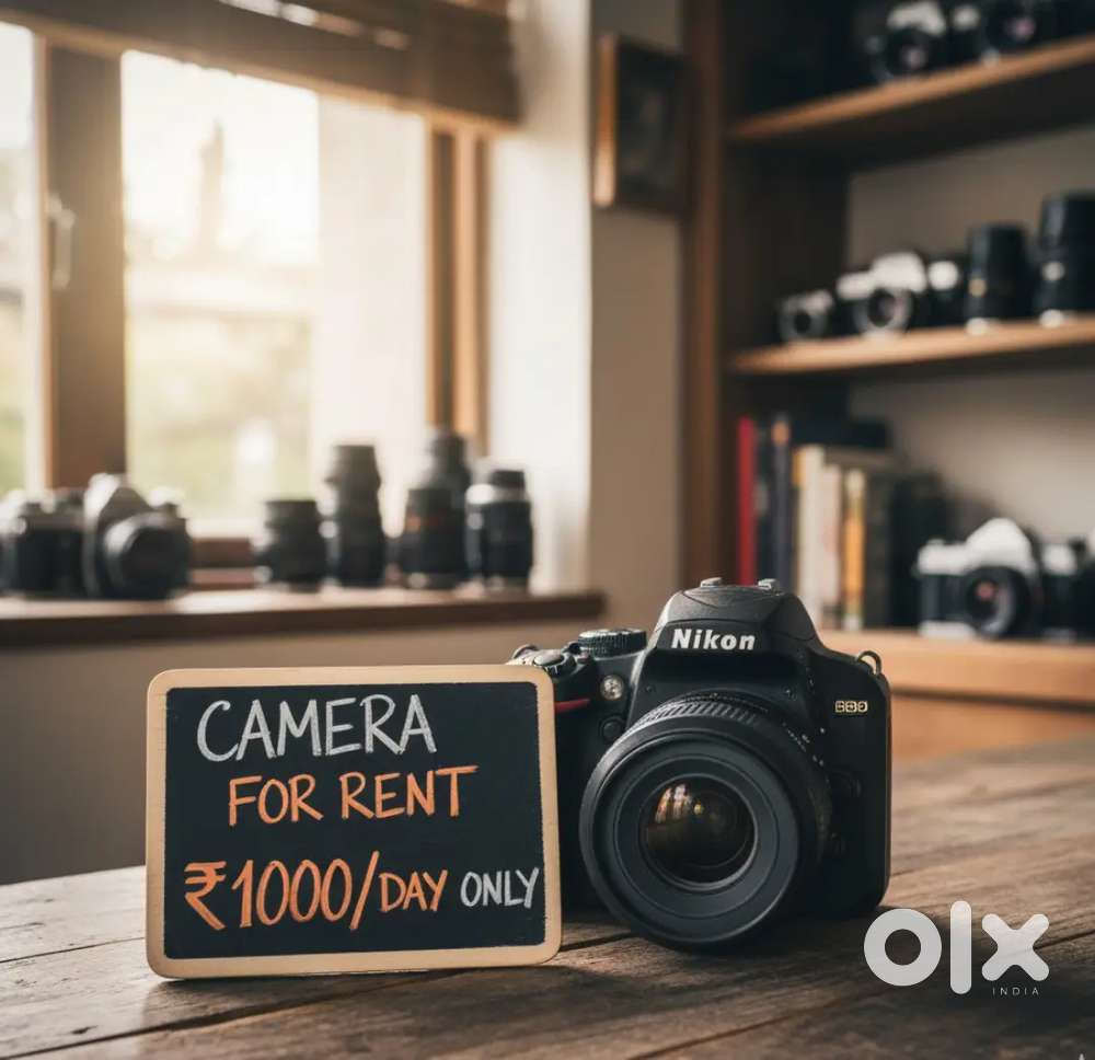 ₹350 DSLR Camera Rent